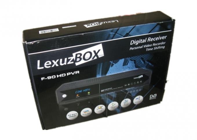 HD Digital Kabel Receiver decoder Lexuzbox F90 paraguai / Azamerica F90 PVR untuk Pasar Brasil Nagra3