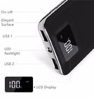 Top Sale Lithium Battery Portable Power Bank With Led Logo Power Bank 20000Mah  For Christmas Gifts