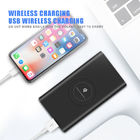 2019 hot selling 10000mAh qi wireless raw materials for smart power bank design for huawei