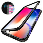 2 in 1 For Iphone X magnetic Phone Case, Mobile Phone glass Cover Shell For Iphone X Magnet Case