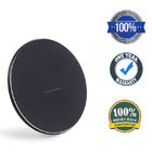 10W Qi Wireless Charger for iPhone XS/XR/XS Max/Samsung Galaxy S10/S9 Note 9/8 Ultra Thin Slim Aluminium Alloy Fast Charging Pad