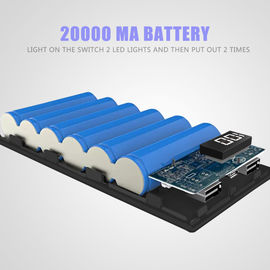 Hot universal power bank 20000mah mobile power supply portable usb battery rosh power bank for smart phone